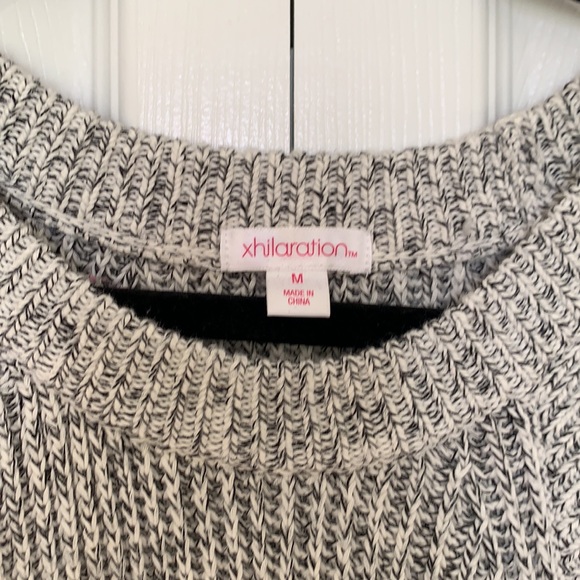 Xhilaration Salt and Pepper Knit Sweater Dress - Picture 4 of 7